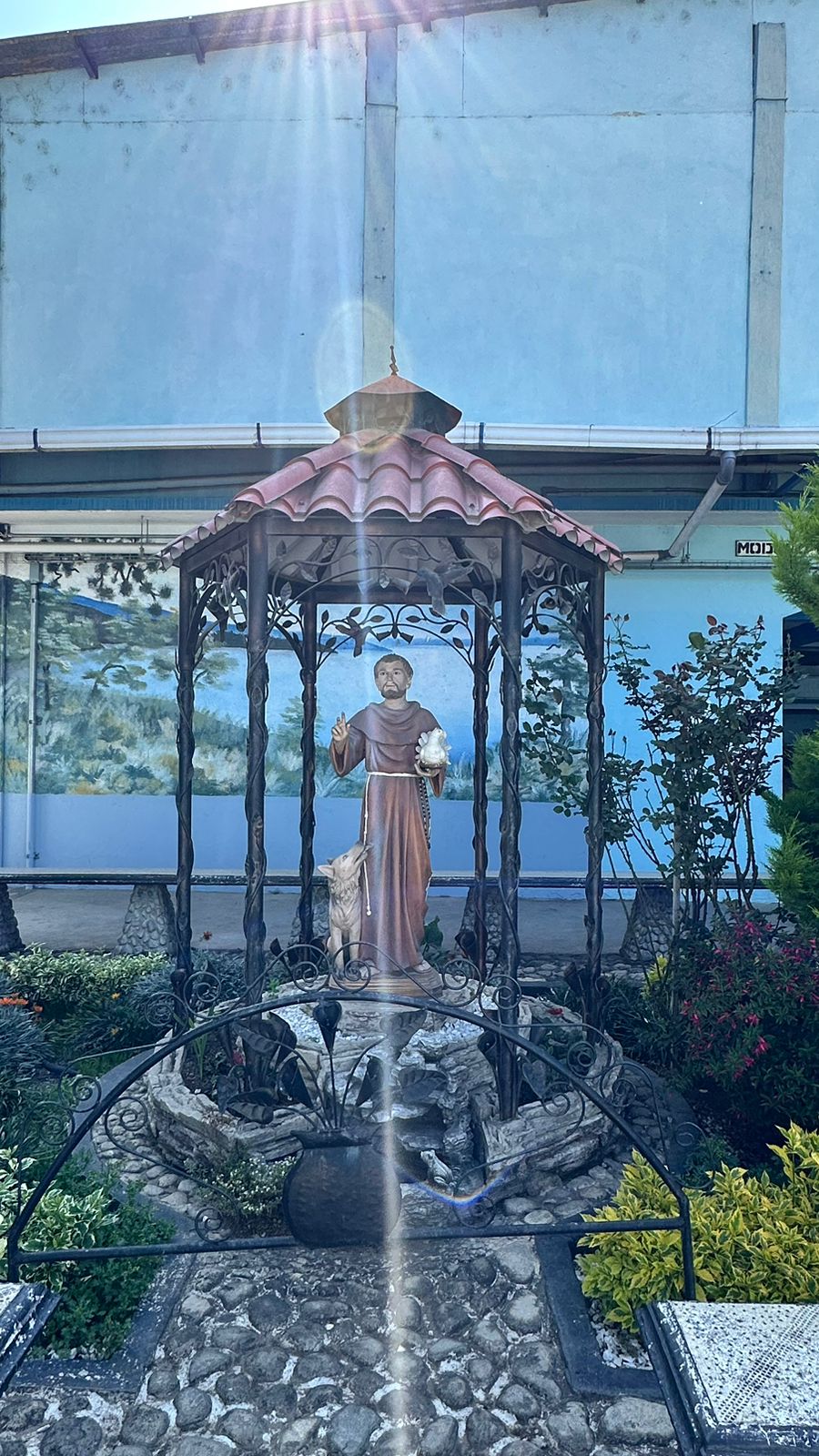 Wintry Mountain Landscape